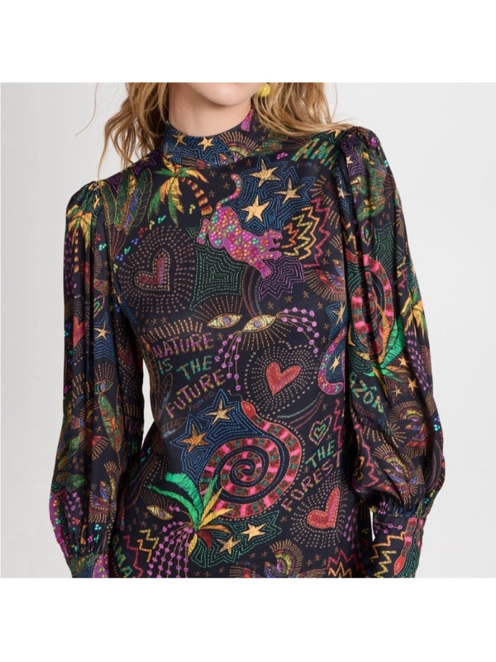 FARM RIO Amazonia Mini Dress L